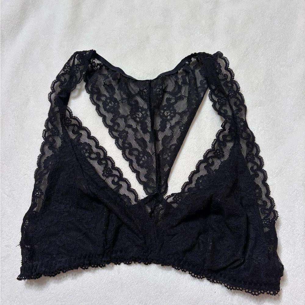 Victoria's Secret Black Lace Bralette